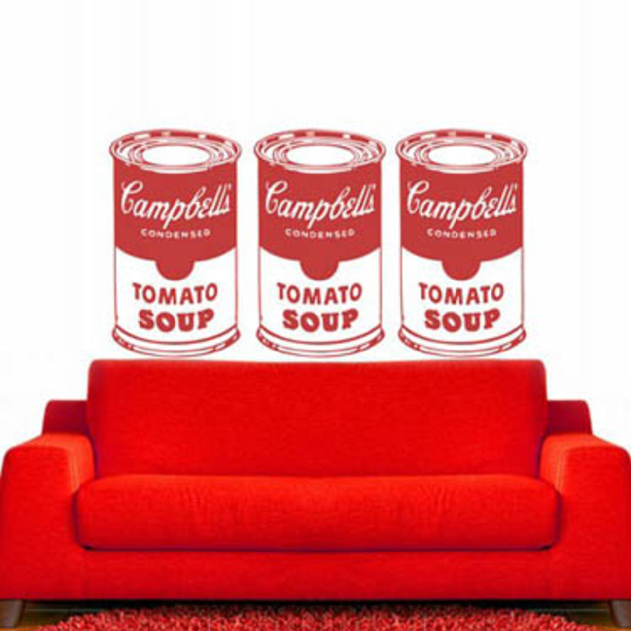 Campbell's Soup uppåt väggarna