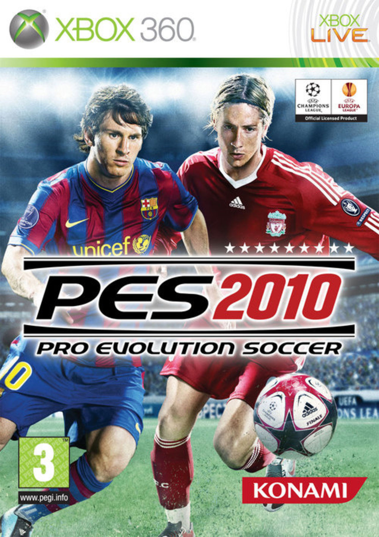 Boxarten bekräftad för PES 2010