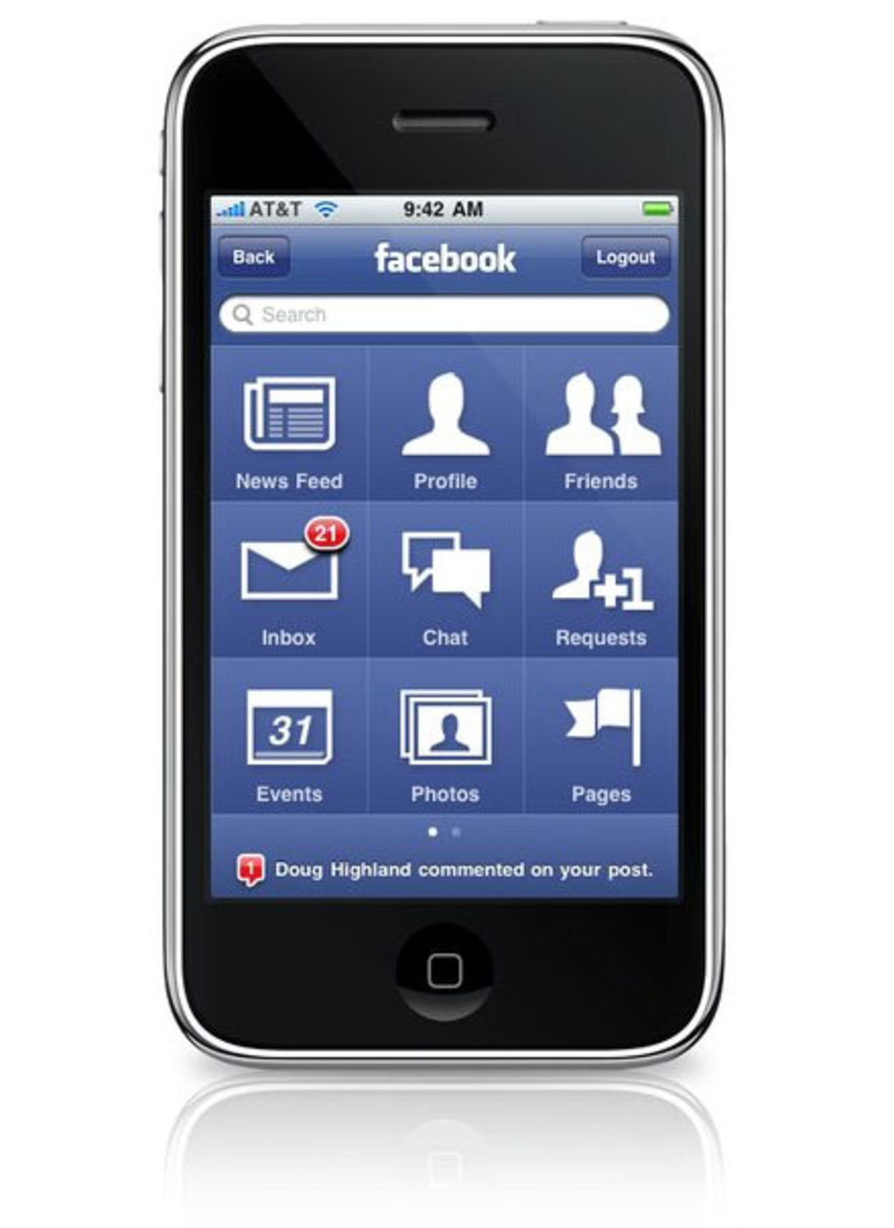 Facebook 3.0 för iPhone godkänd och färdig