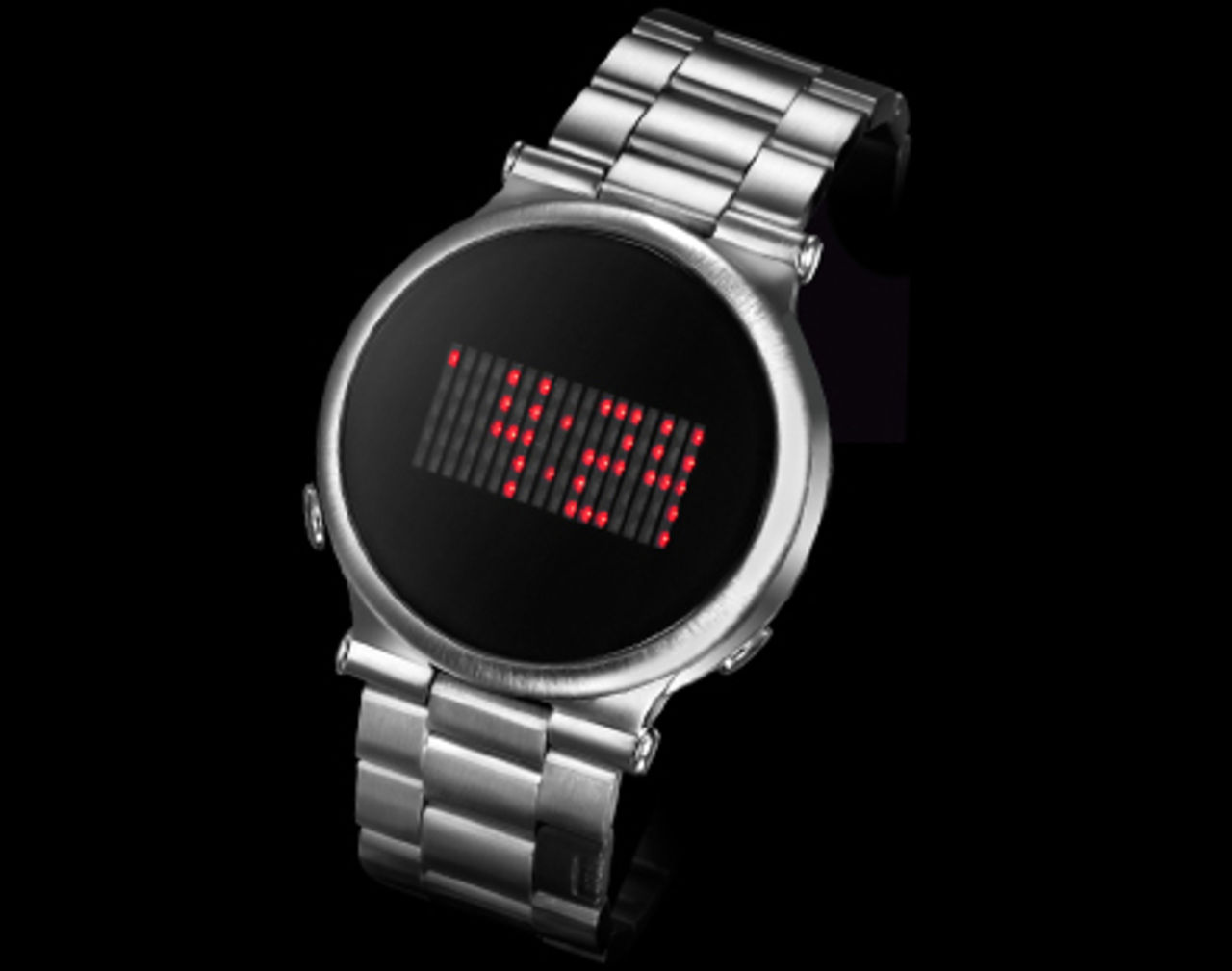 Klocka med touchscreen