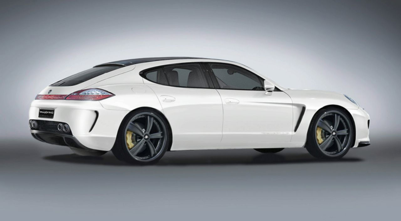 3 paket till Porsche Panamera Turbo