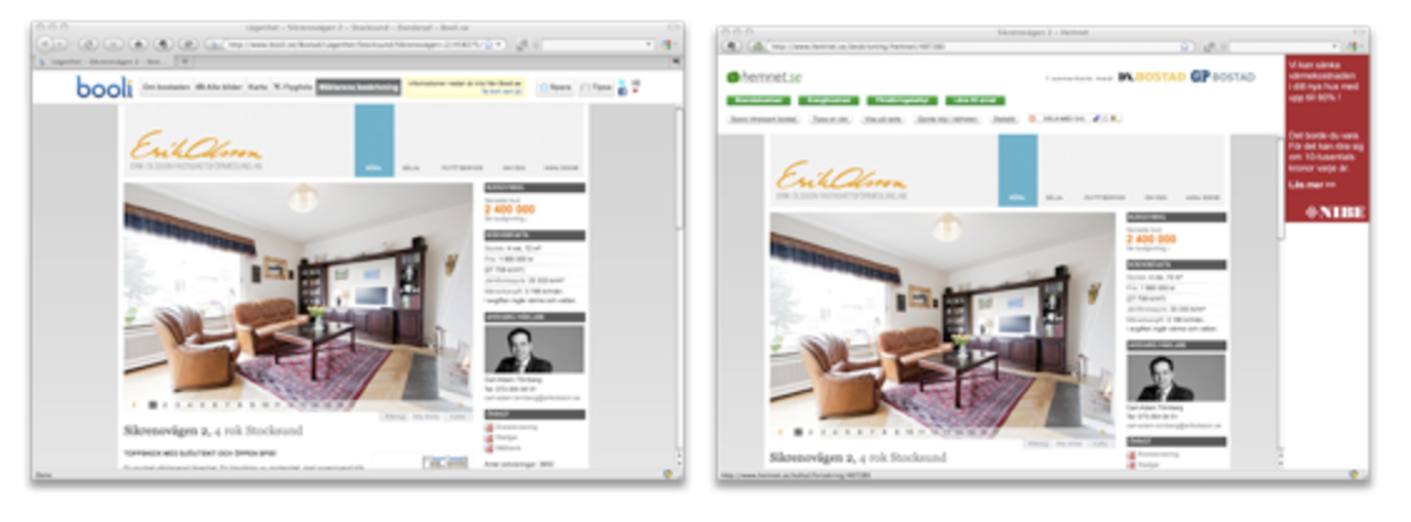Svensk Fastighetsförmedling hotar Booli med fängelse
