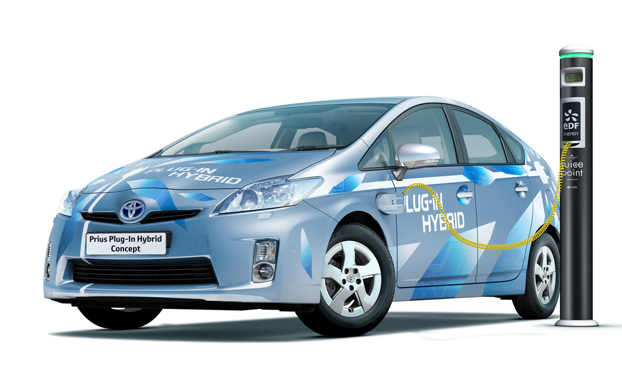 Toyota Prius med plug-in-teknik
