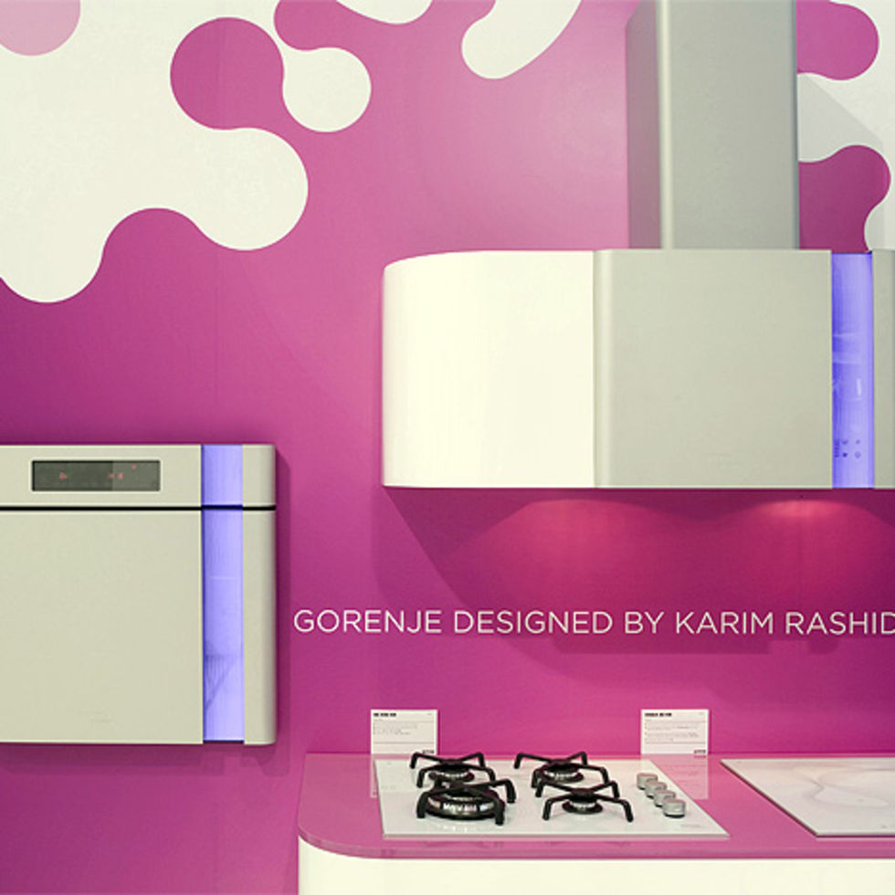 Karim Rashid + Gorenje = sant. Vitvaror med LEDbelysning. Feber / Hem