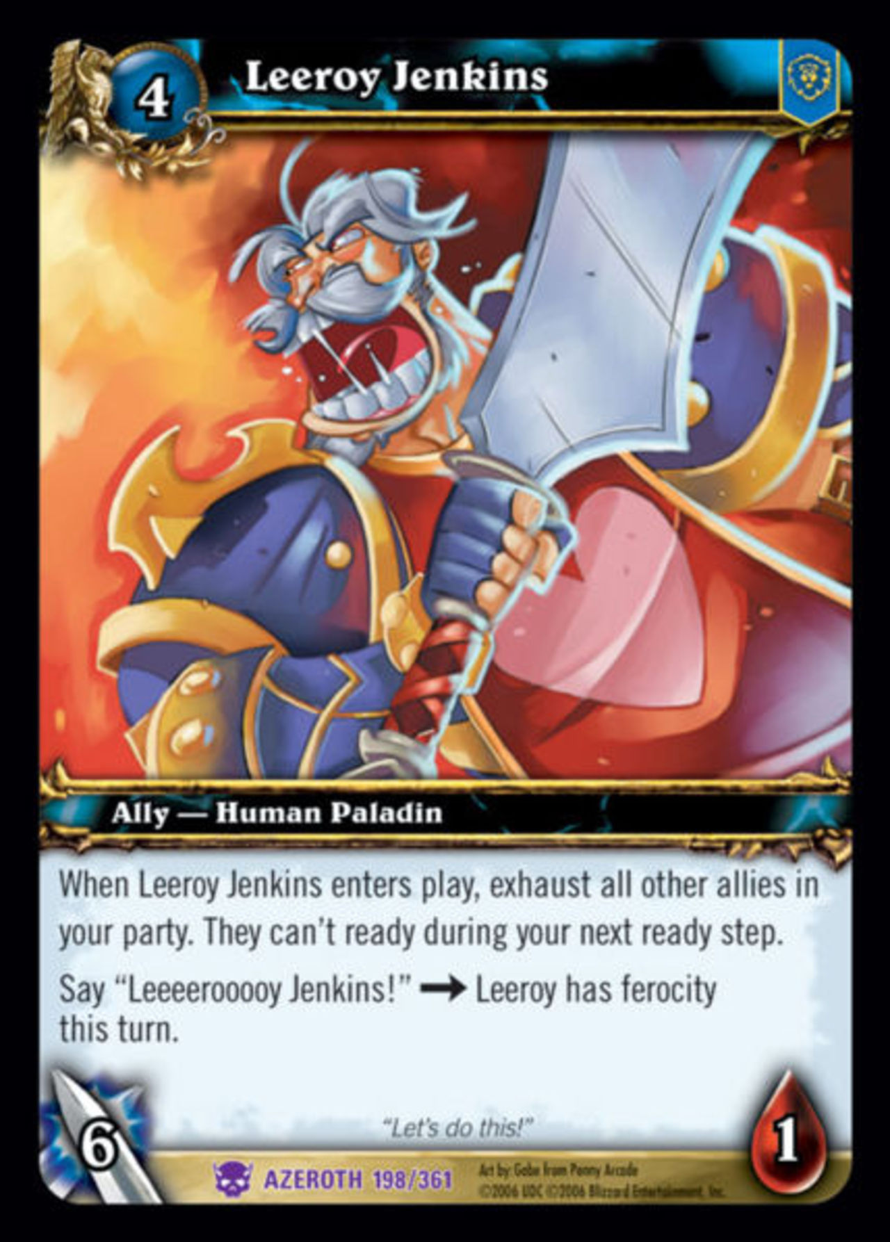The Legend of Leeroy Jenkins