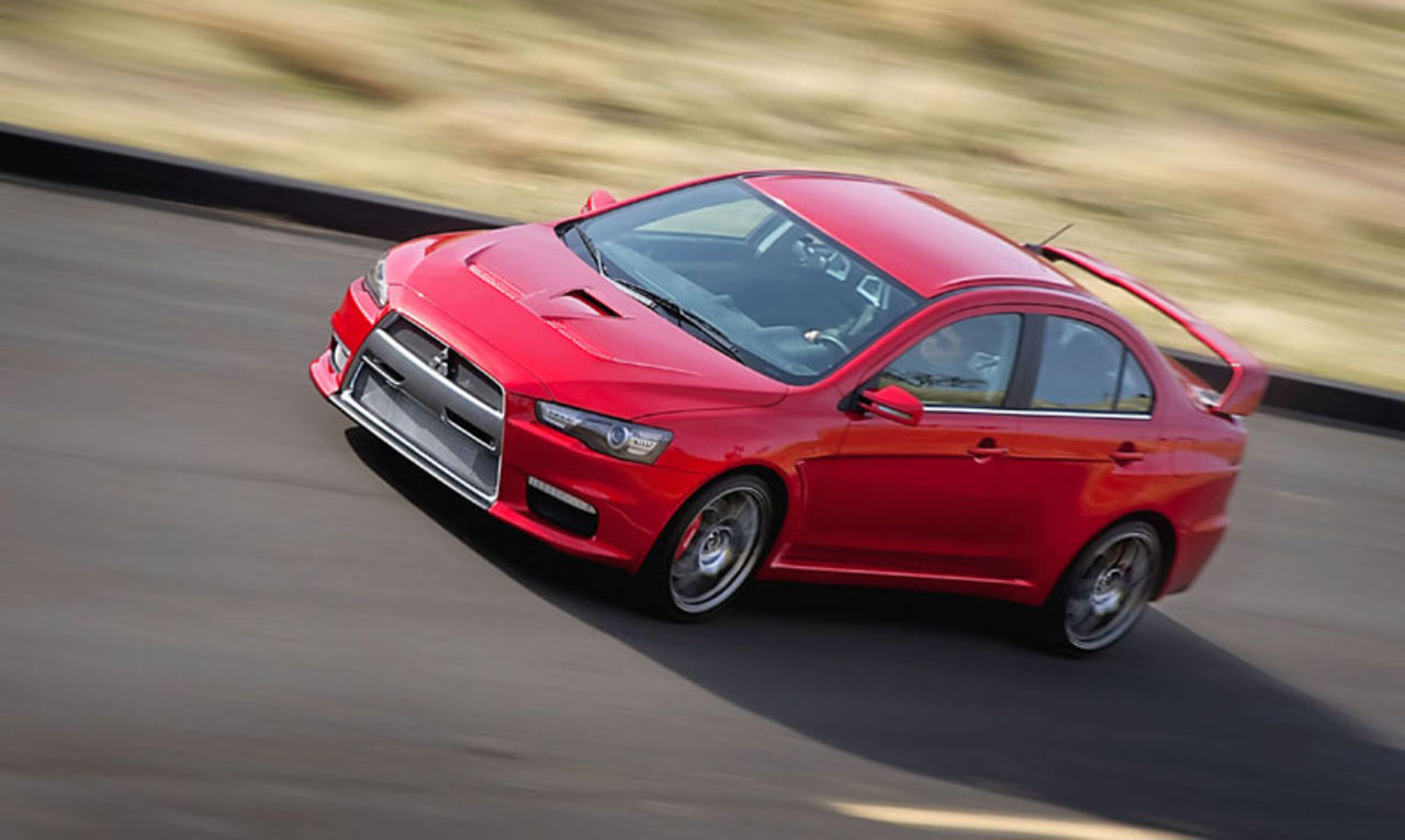 Mitsubishi visar nya EVO i Frankfurt