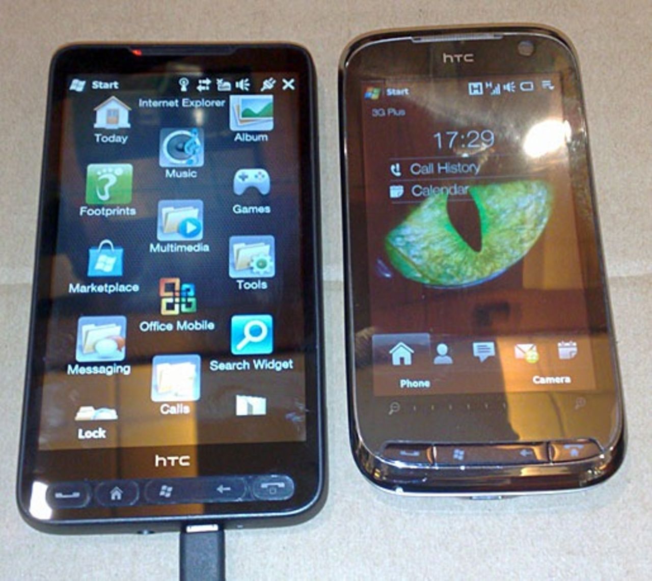 Smygtitt på HTC Leo