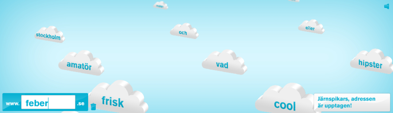 Hitta domännamn med Hjärnstormaren