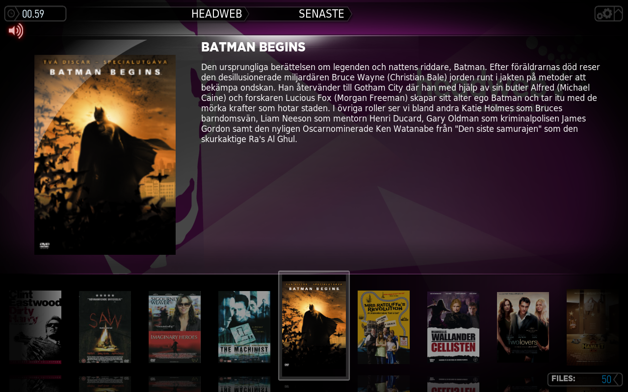 Headweb för Plex nu i publik beta