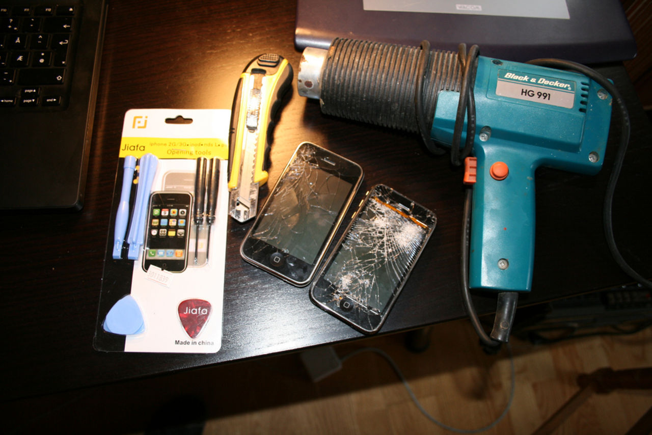 Fixa trasigt iPhone-glas själv