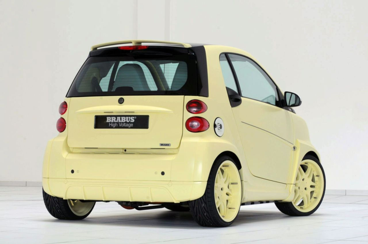 Brabus visar Smart ForTwo med eldrift