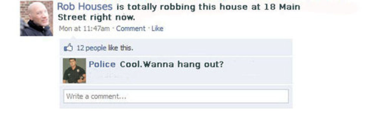 Inbrottstjuv åkte dit tack vare Facebook