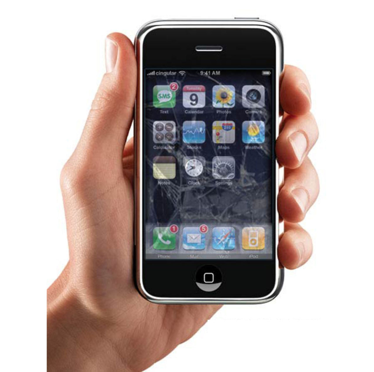 iPhone ömtåligare än andra telefoner