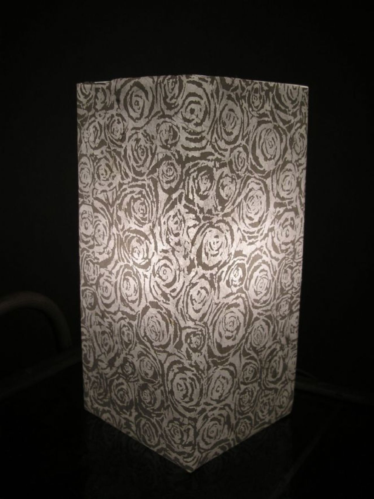 Ful Ikealampa blir snygg lampa