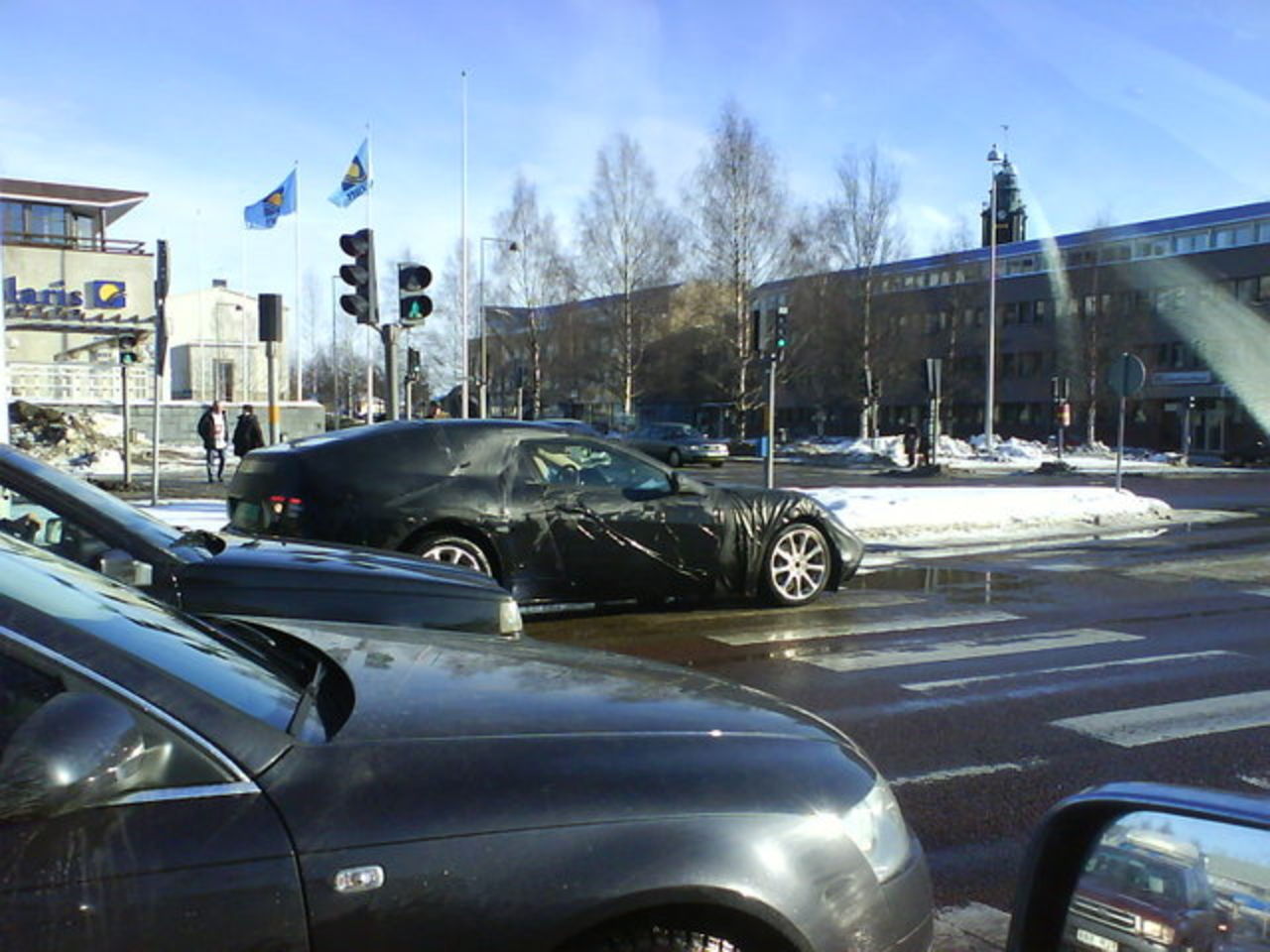 Maserati GT coupé i Skellefteå