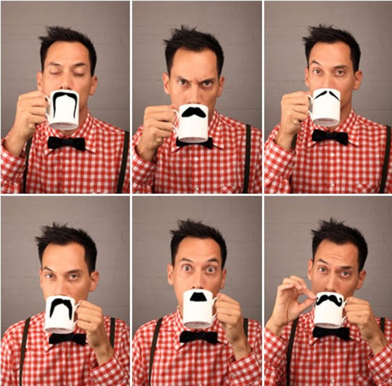 Mustascher överallt