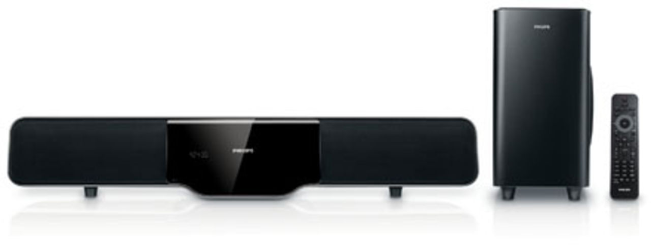 Soundbar med inbyggd Bluray
