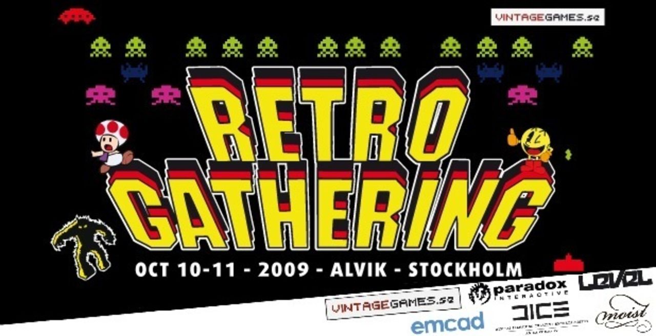 Retrospelmässa i Stockholm till helgen