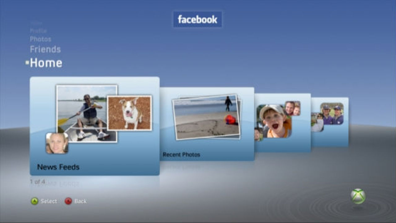 Beta för Xbox 360-Facebook denna månad
