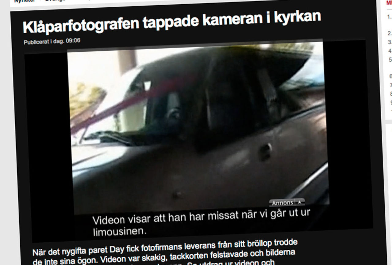 Bröllopsmardröm