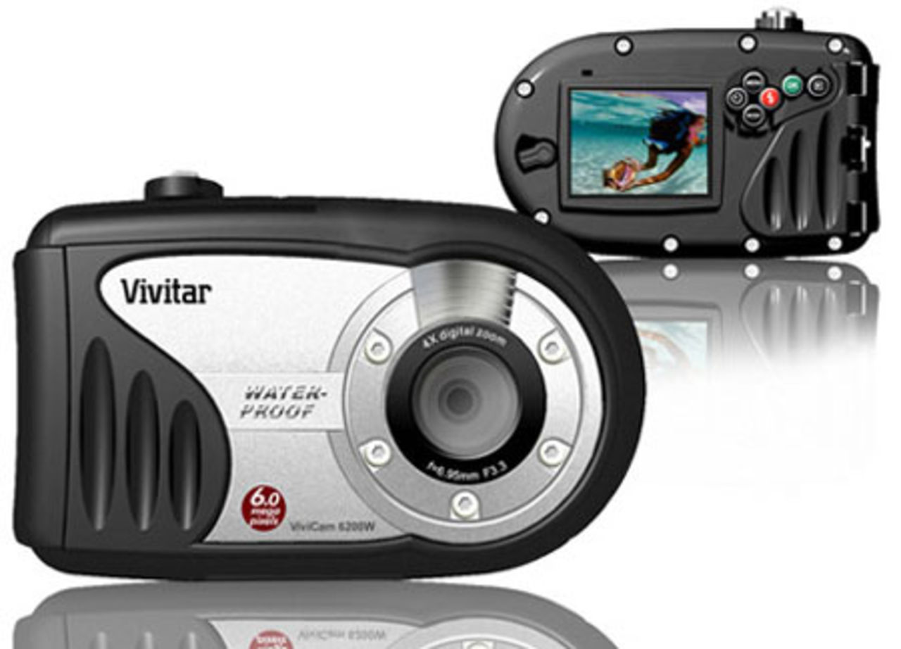 Fotografera under vattnet med Vivitar ViviCam 6200W
