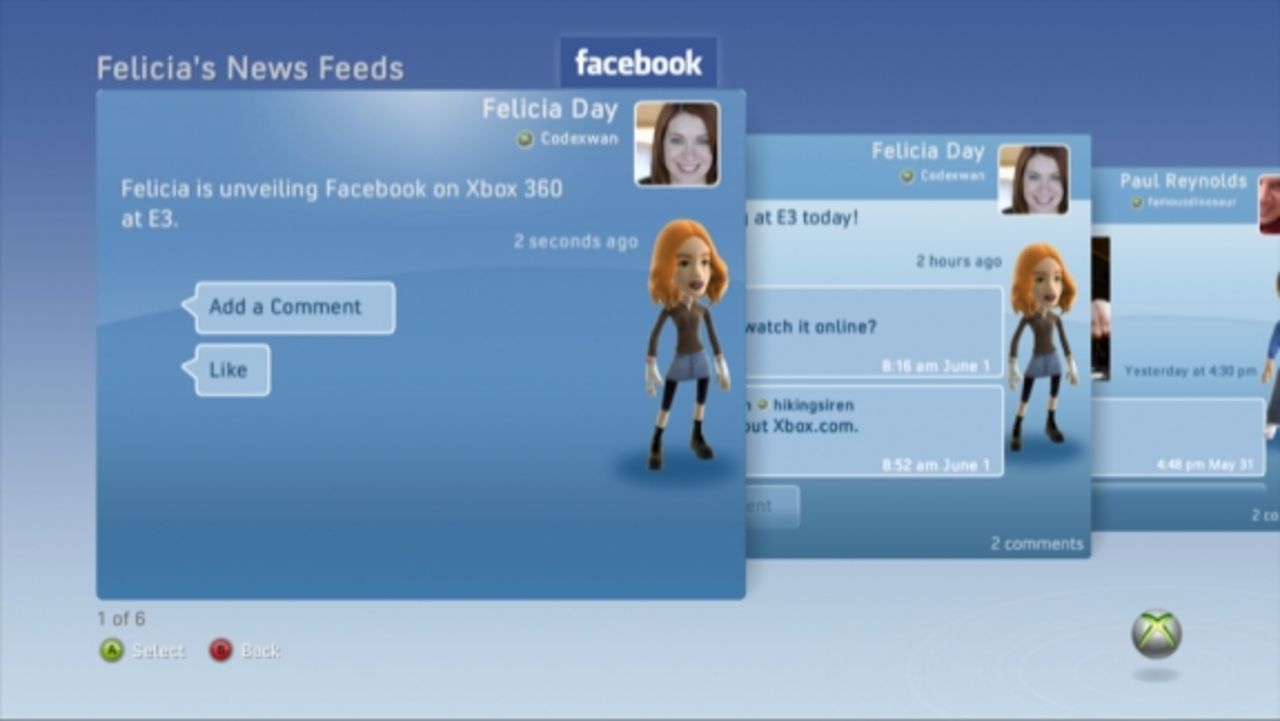 Betatestare sökes för Facebook etc. till Xbox 360