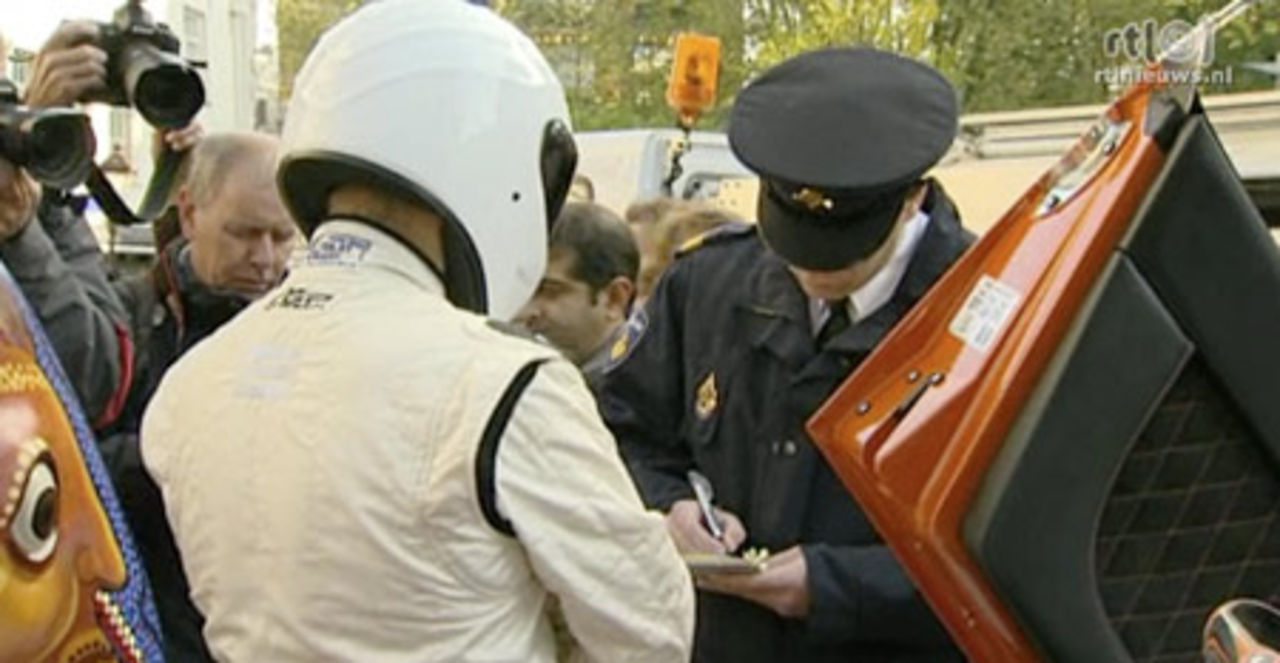 The Stig får böter