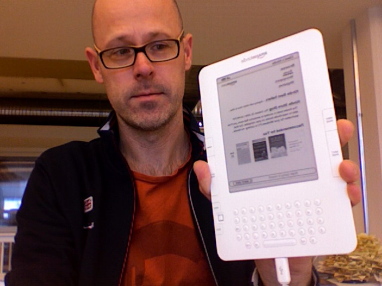 Anders Mildner testar Kindle