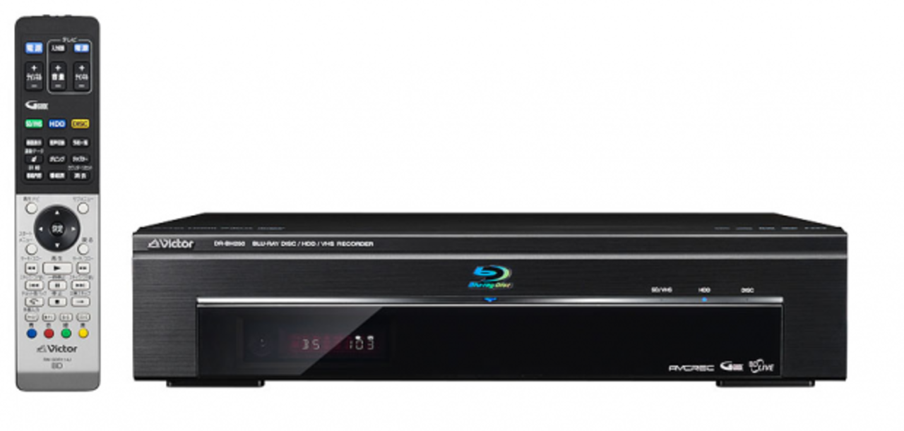 VHS/DVD/Blu-ray från JVC