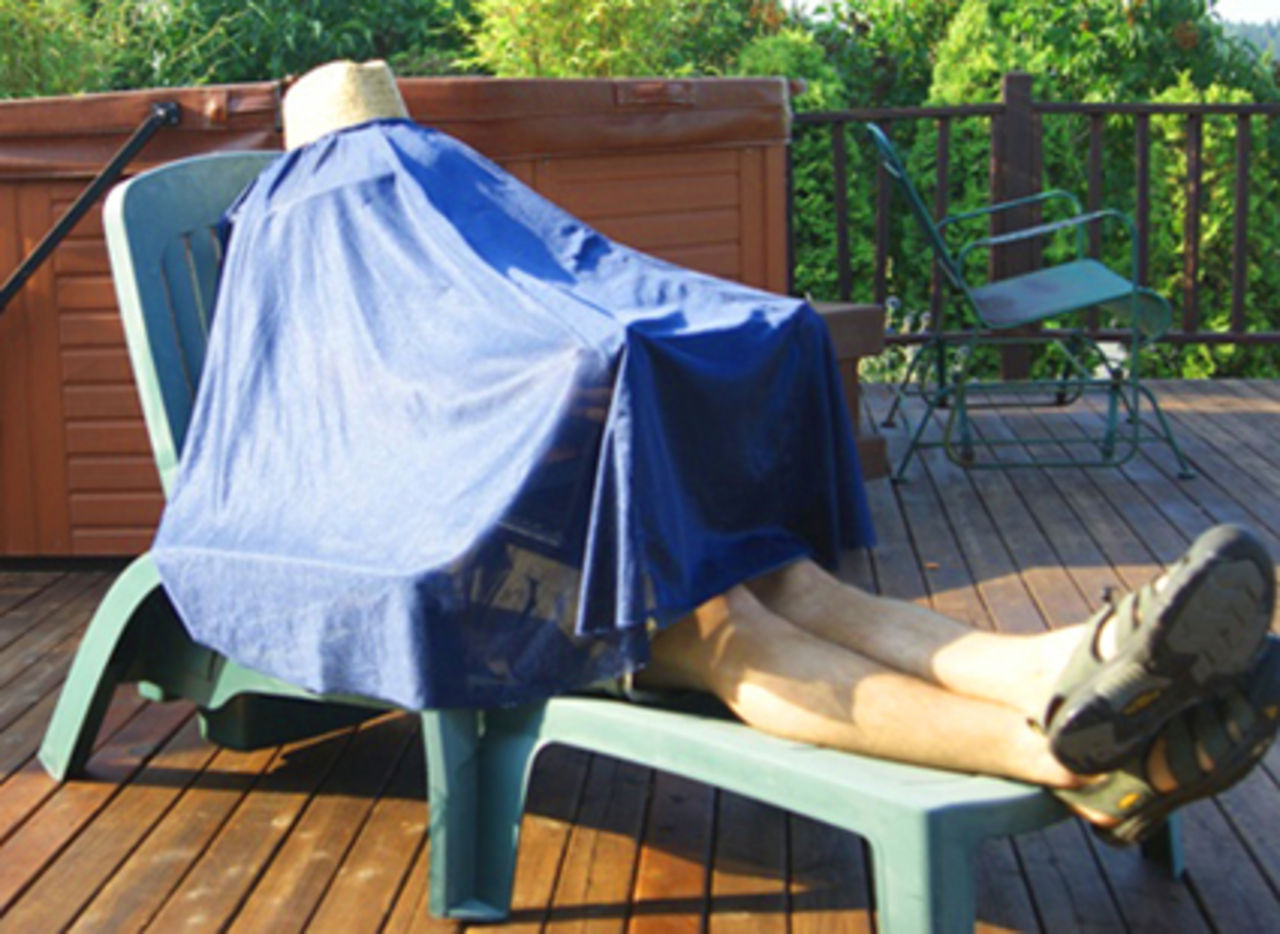 Solskydd för surfaren