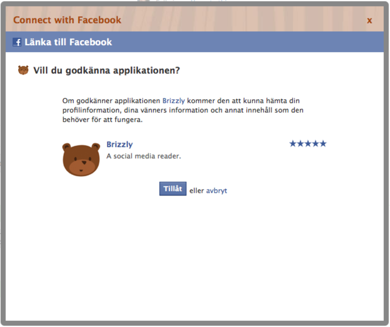 Brizzly får Facebook-integration