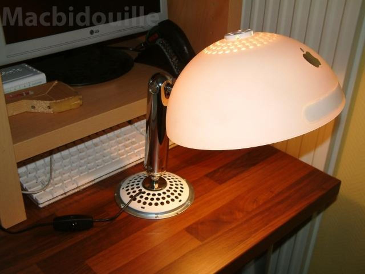 iMac G4 som lampa