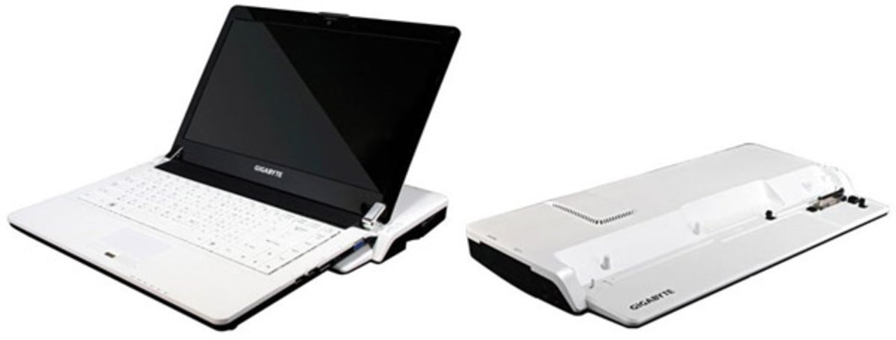 Gigabyte Booktop M1305 får dockningsstation