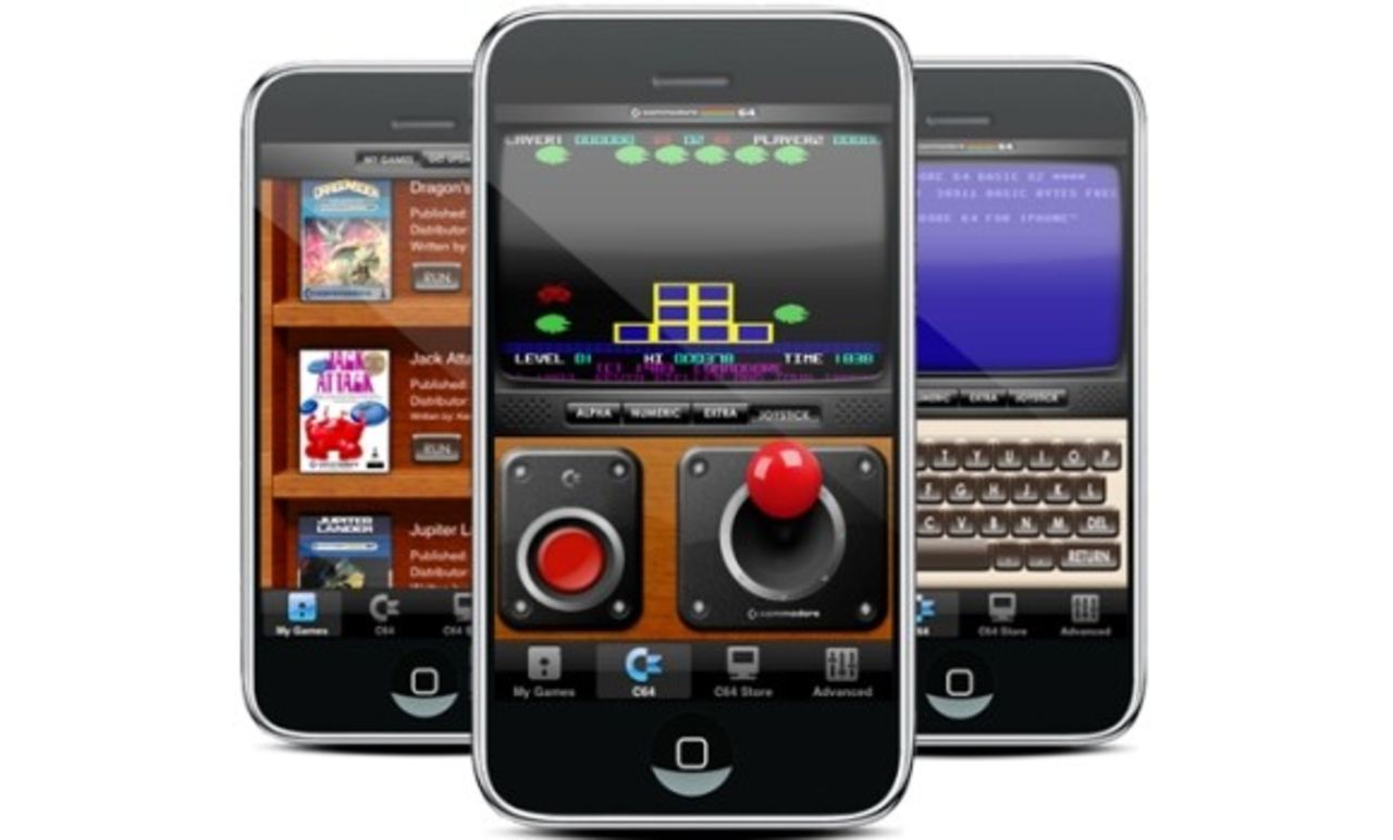 Commodore 64-emulator för iPhone 