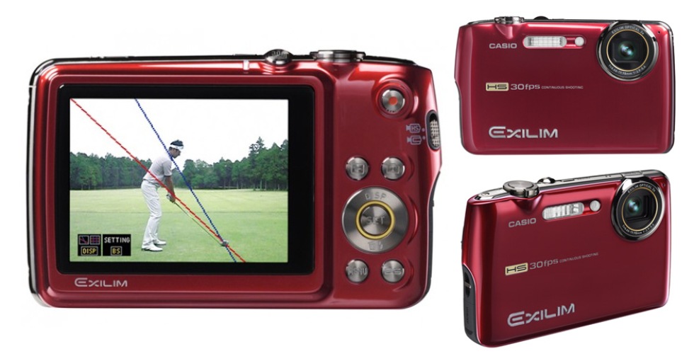Casio Exilim EX-FS10. Med inbyggd swinganalysator | Feber / Foto