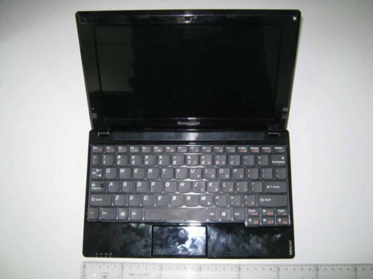 Bilder på en Pine Trail-netbook från Lenovo