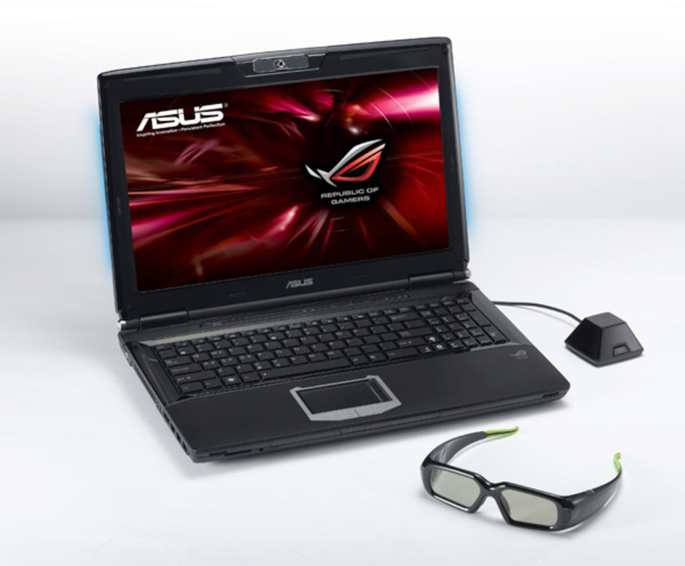 Asus lanserar den första bärbara datorn med Nvidia 3D Vision