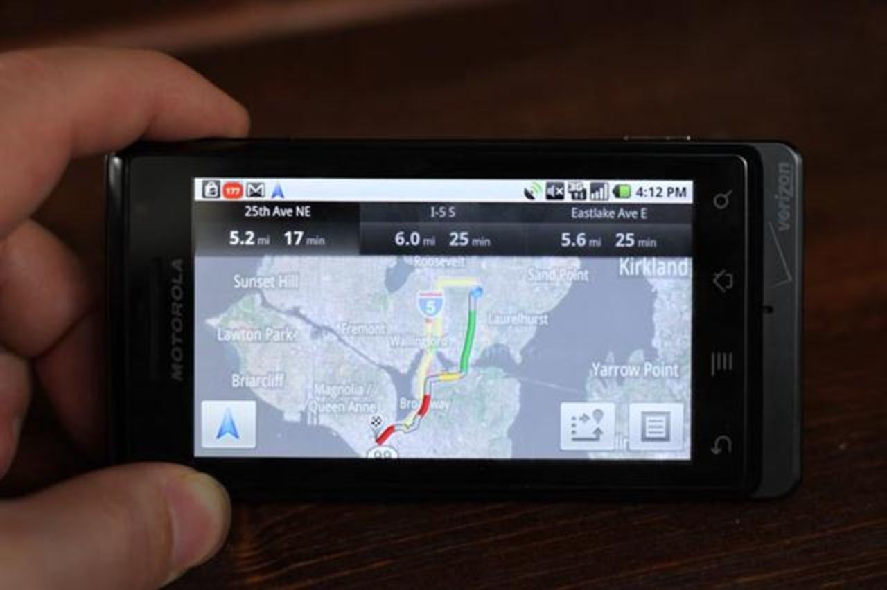 Google navigation till Sverige