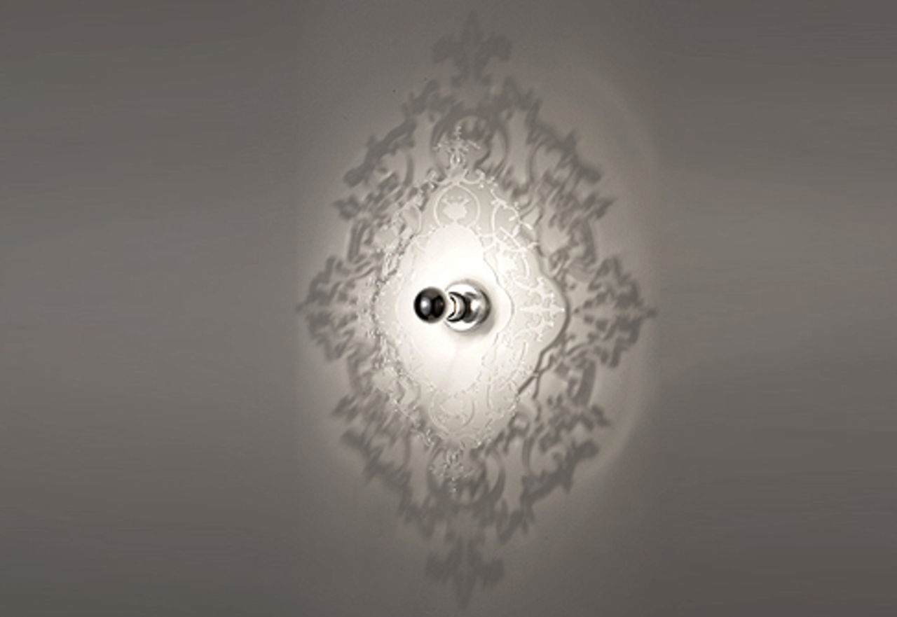 Barocka mönster på vägen