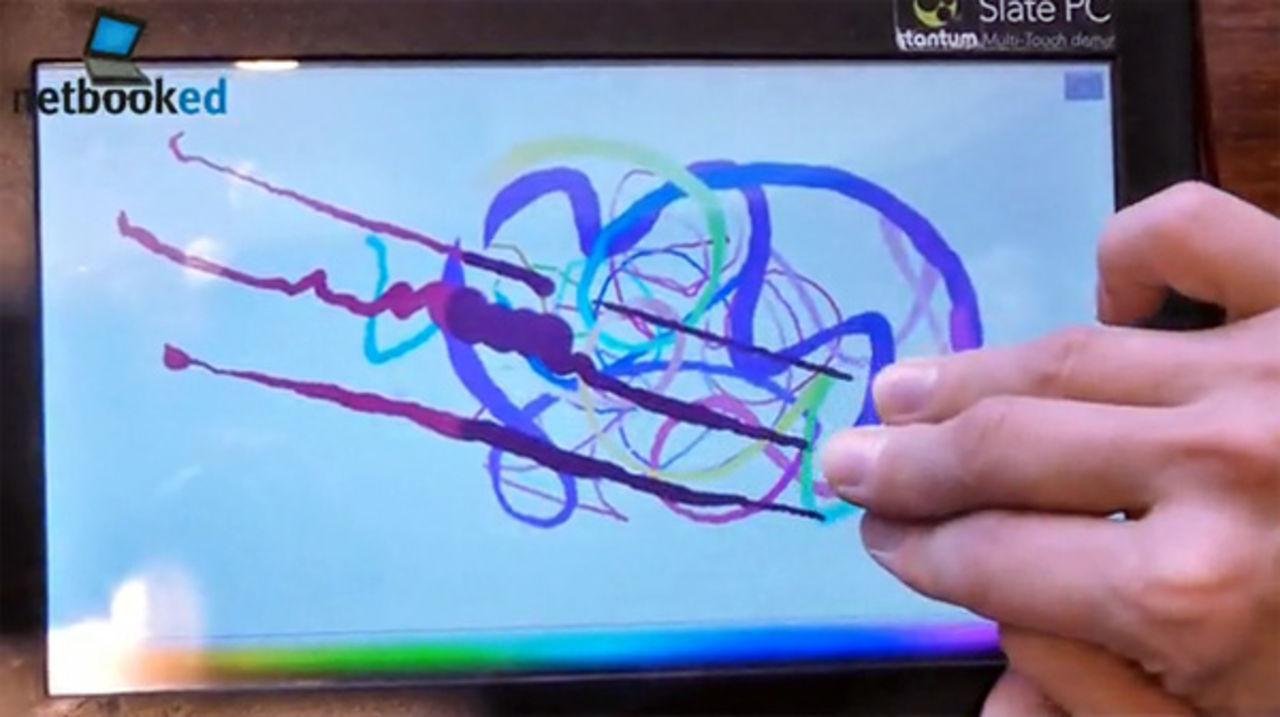 Stantum visar upp resistive multitouch