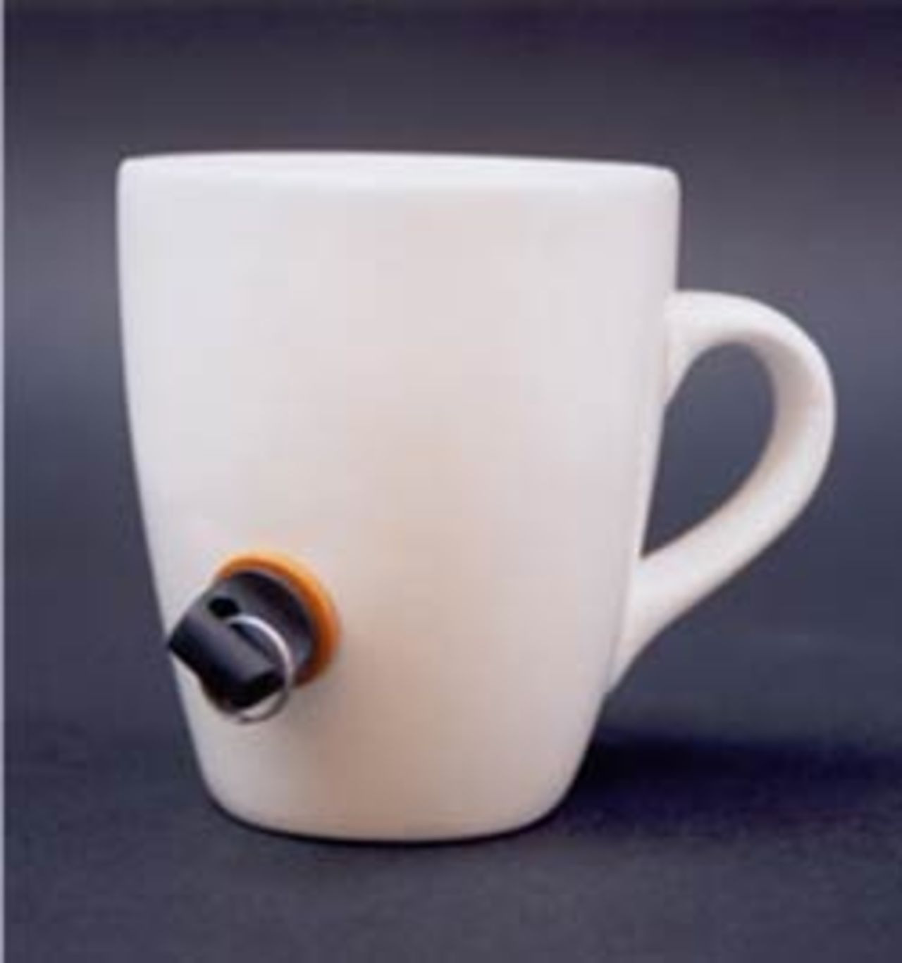 Kaffekopp med nyckel