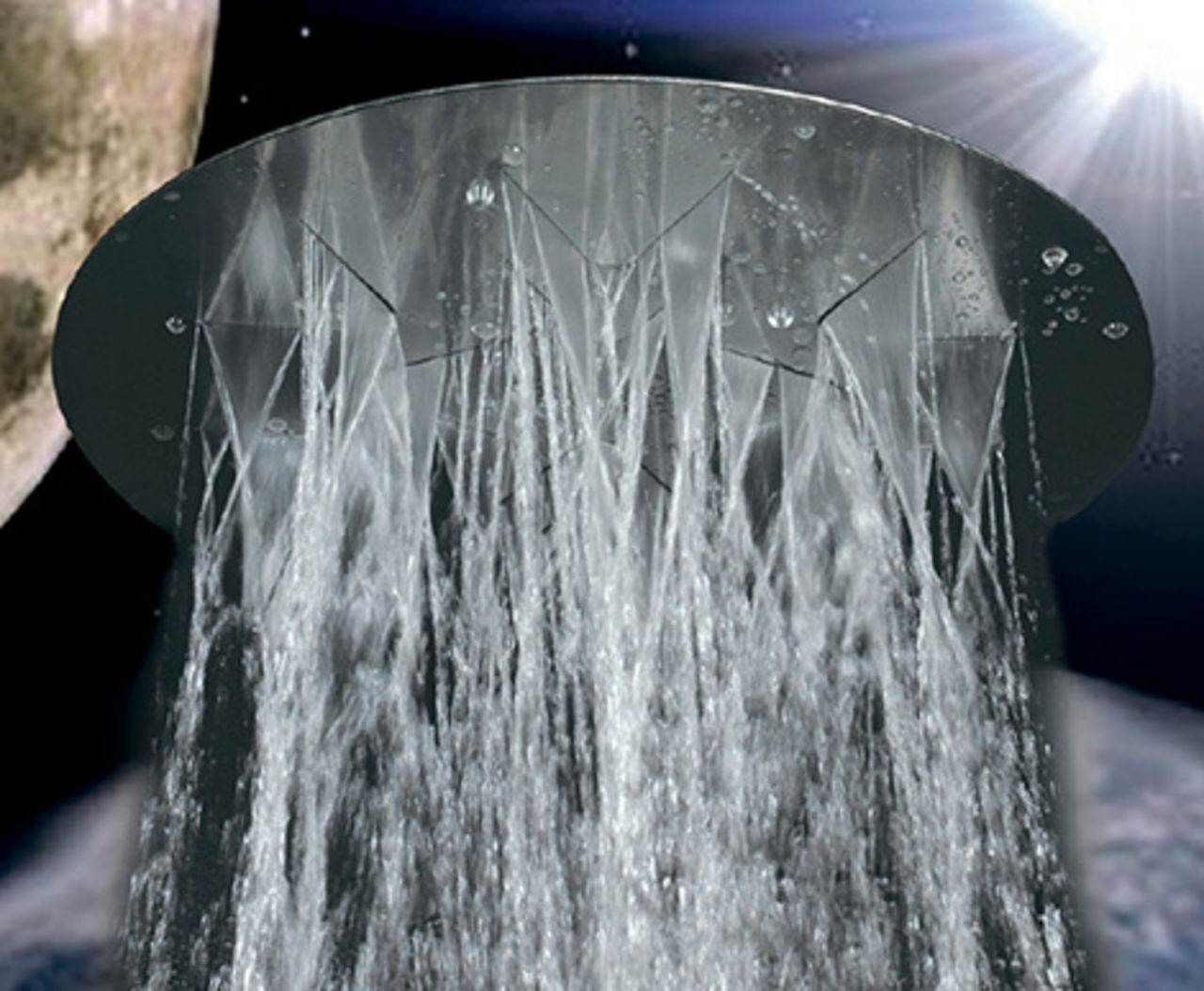 En lyxig dusch