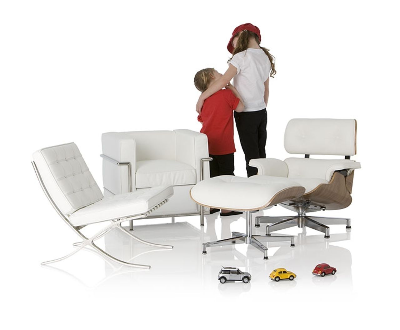 Stolar för de designmedvetna kidsen