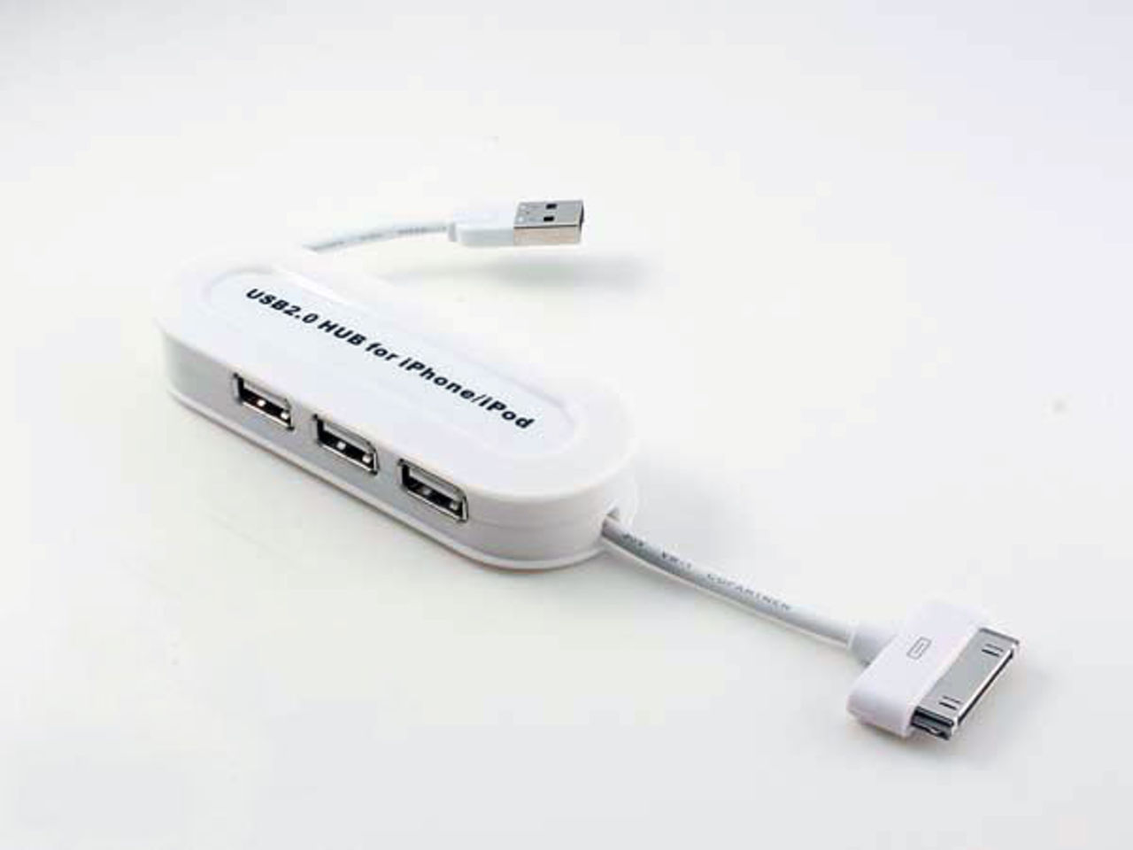 iPhone-sladd med inbyggd USB-hub