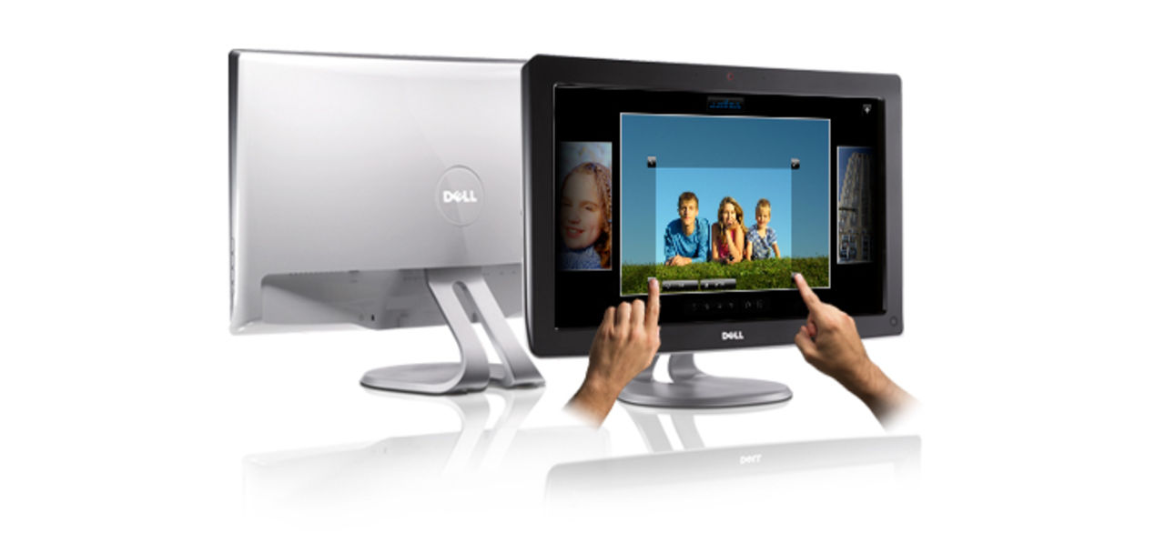 Skärm med multi-touch från Dell
