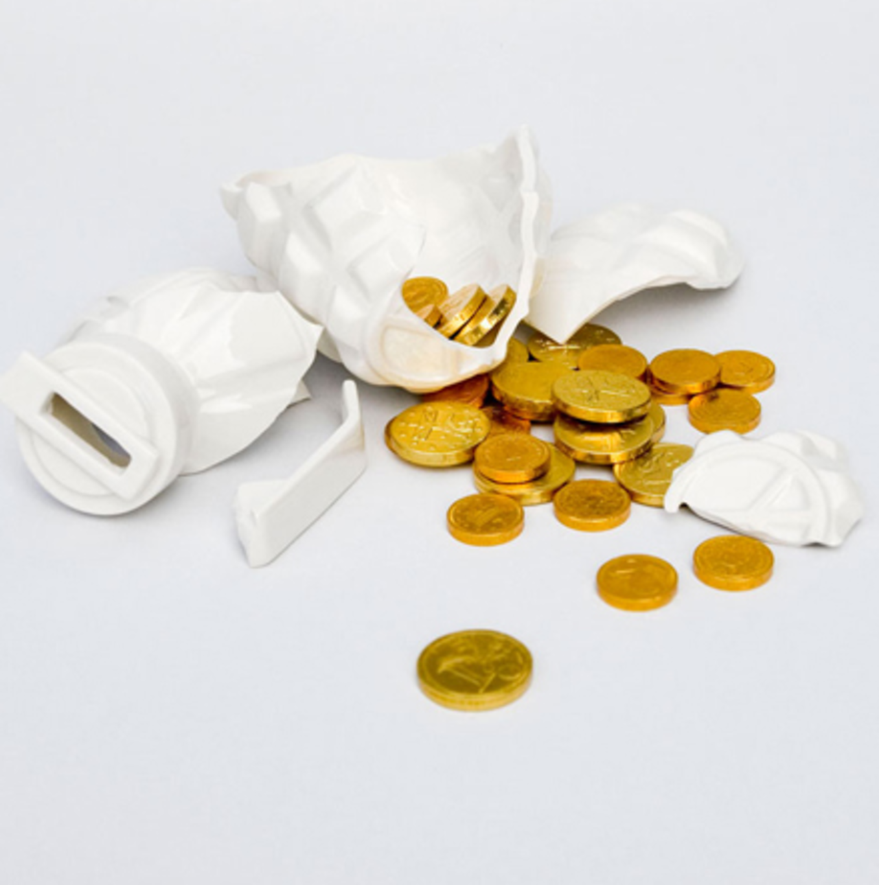 Spara dina pengar i en handgranat