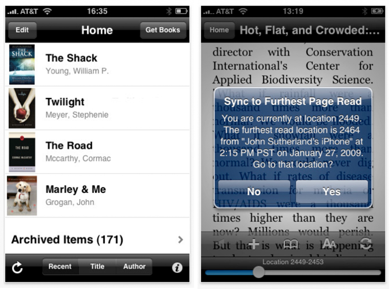 Kindle nu även i svenska AppStore
