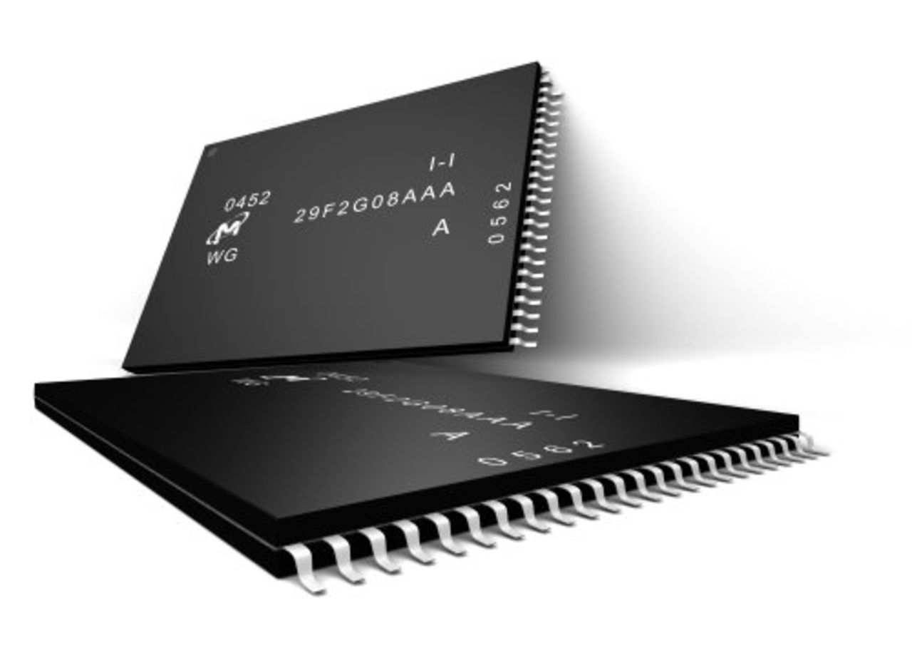 Toshiba lanserar först 64GB embedded NAND flash modulen