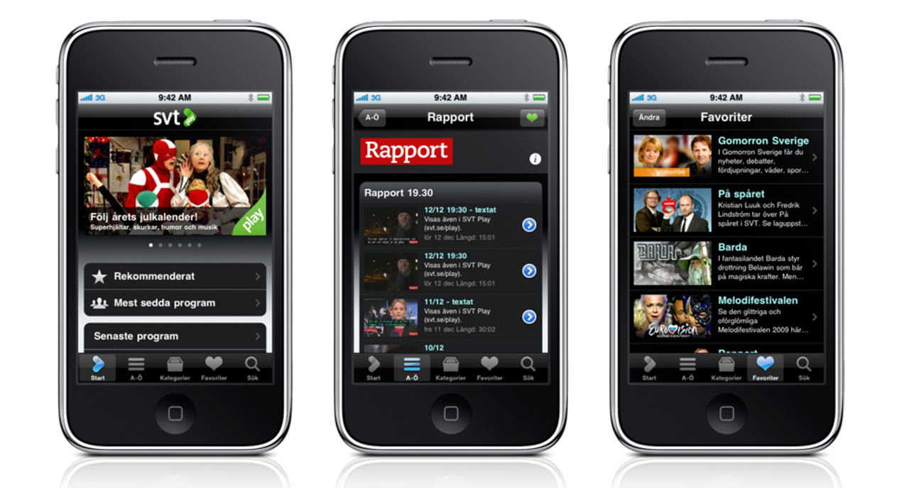 Snart kommer SVT Play till iPhone!