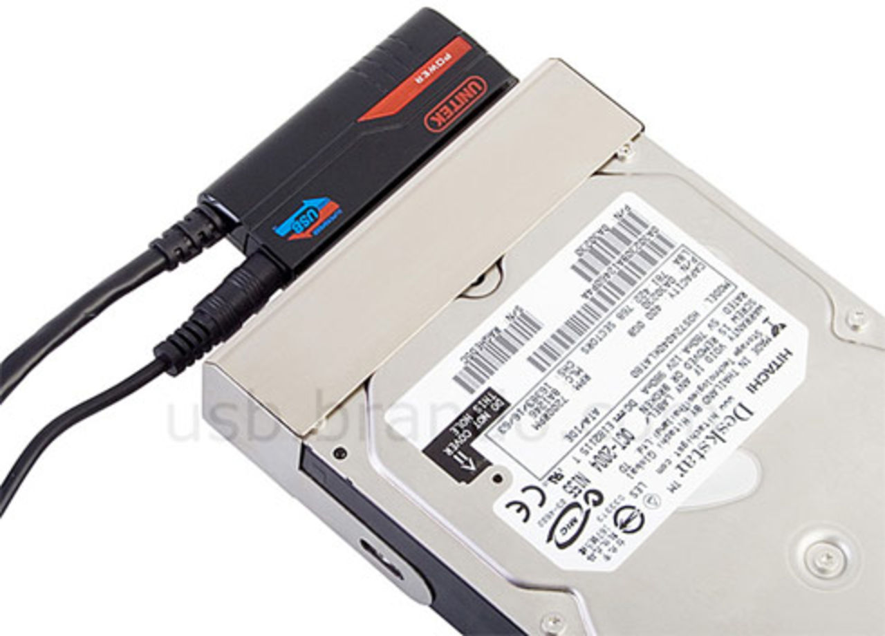 USB 3.0-to-SATA adapter ute nu